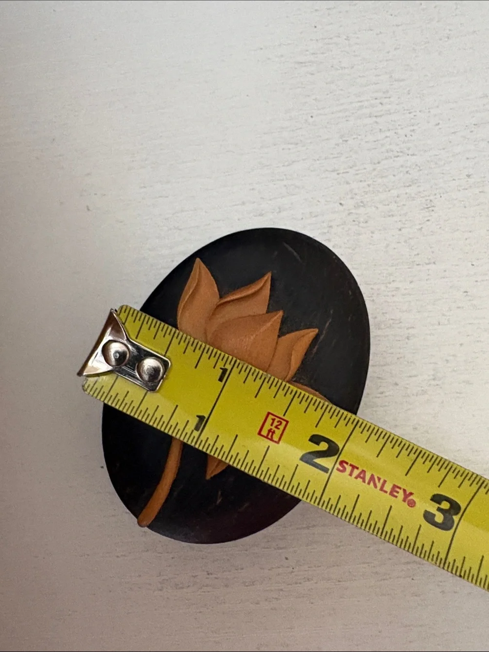 None oval wooden